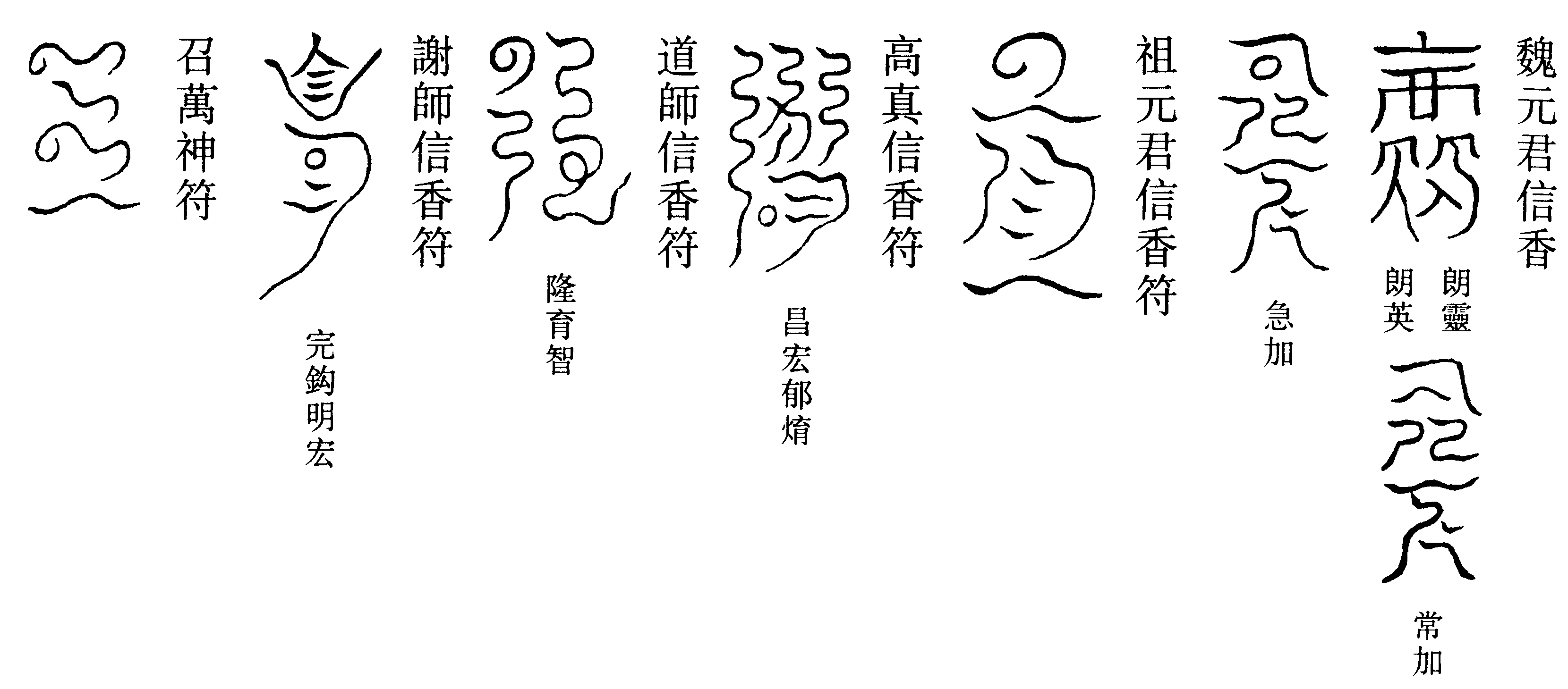 魏元君信香