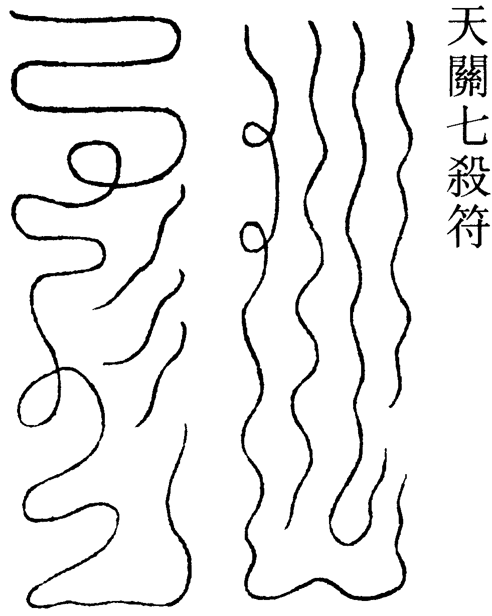 天關七殺符(右)