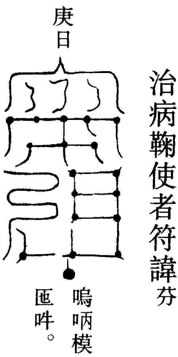 治病鞠使者符諱