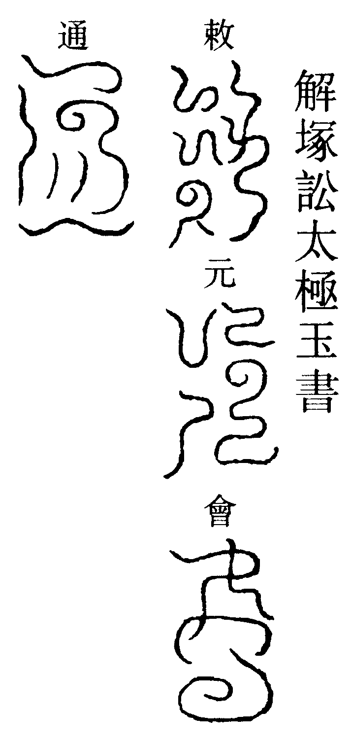 解塚訟太極玉書