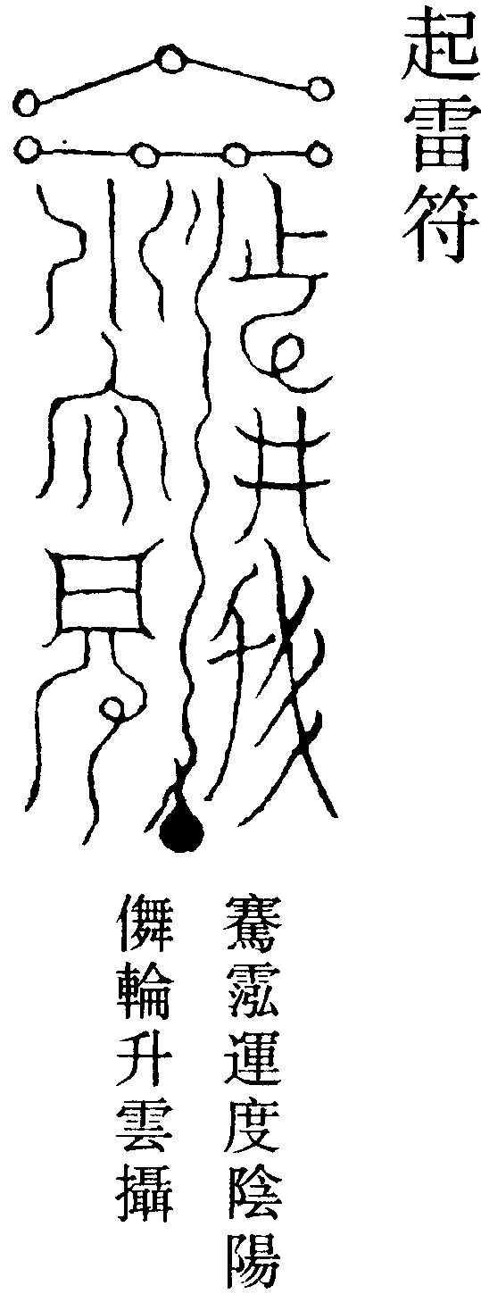 起雷符