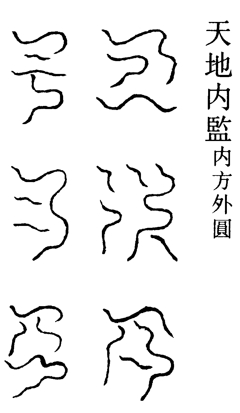 天地內監內方外圓