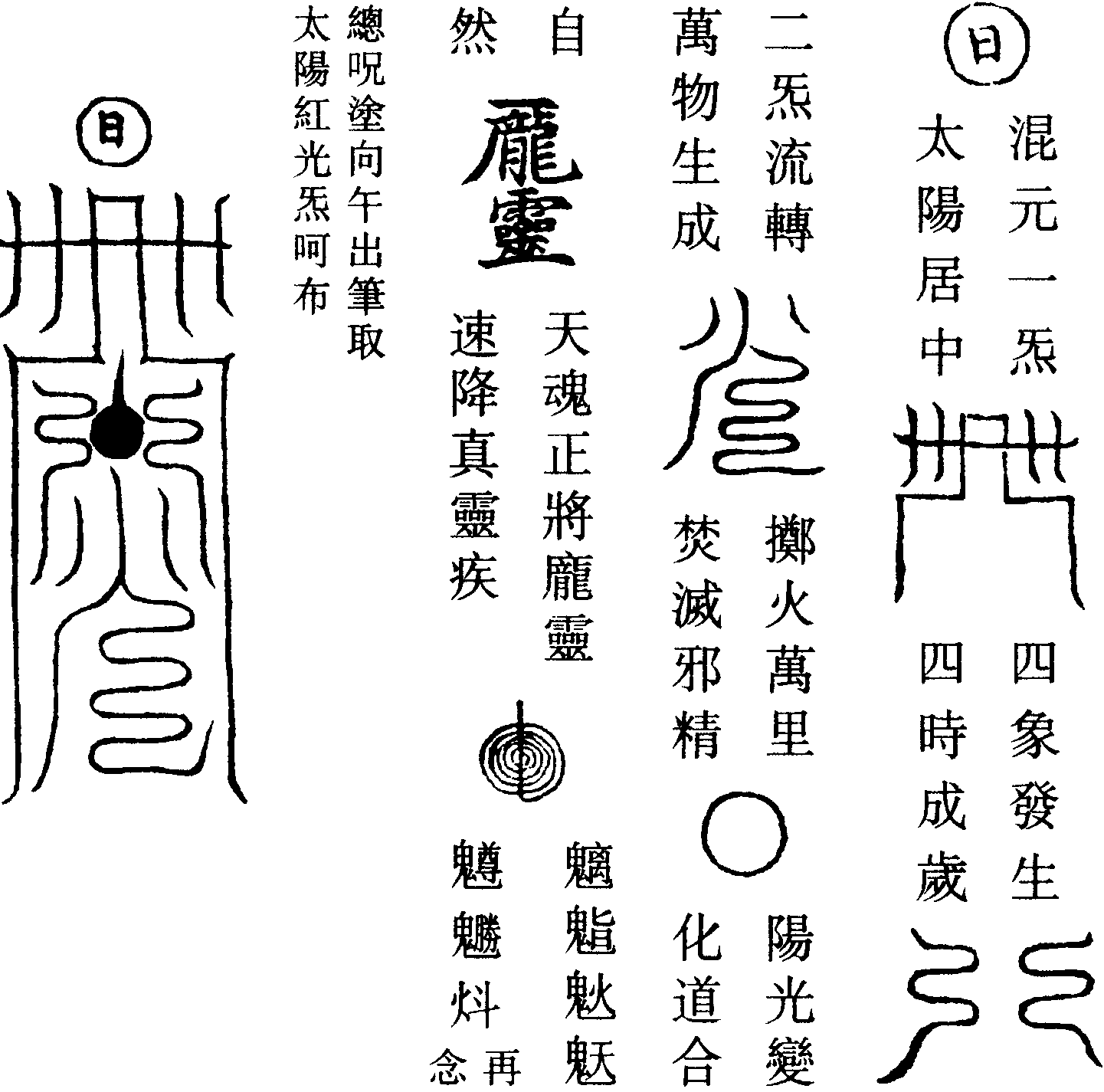 混元真火陽氣符