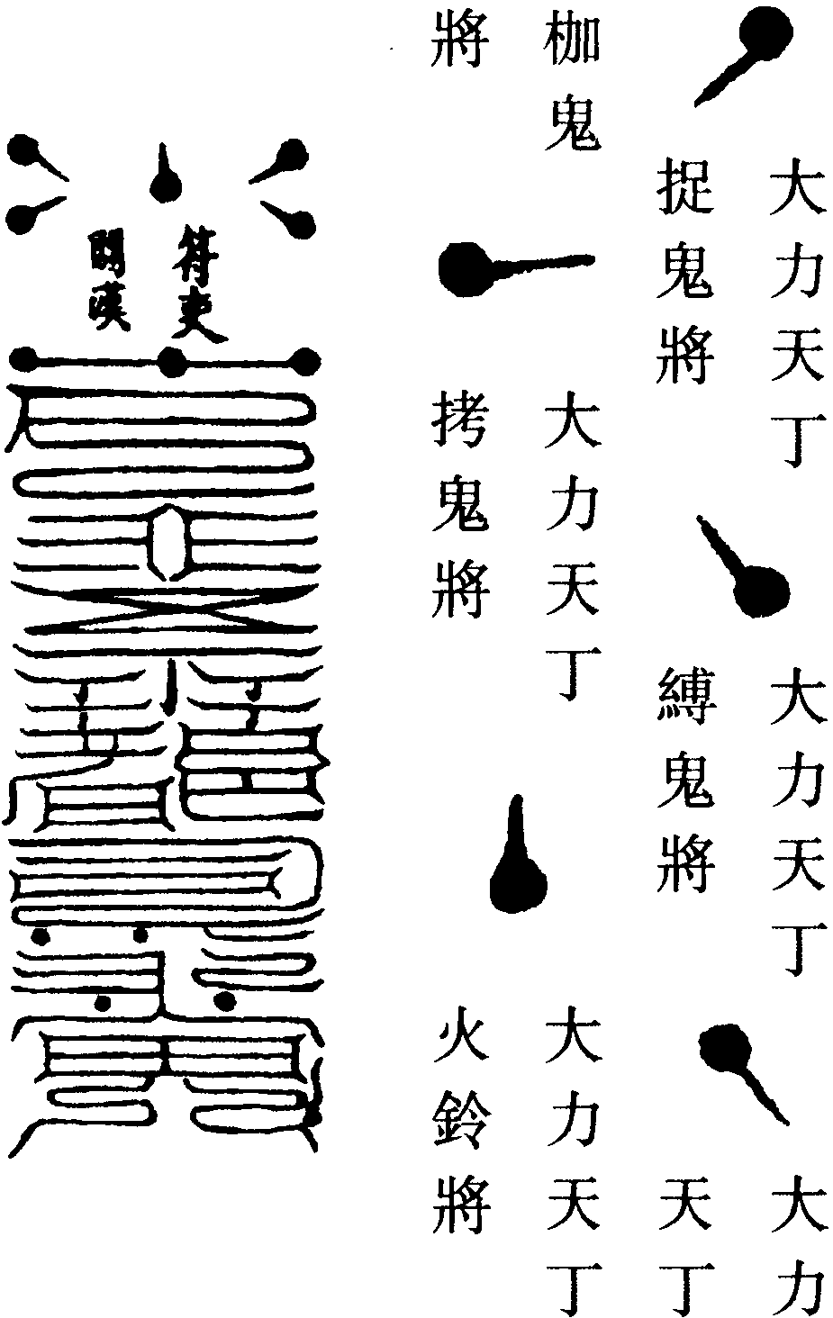 五丁都司符