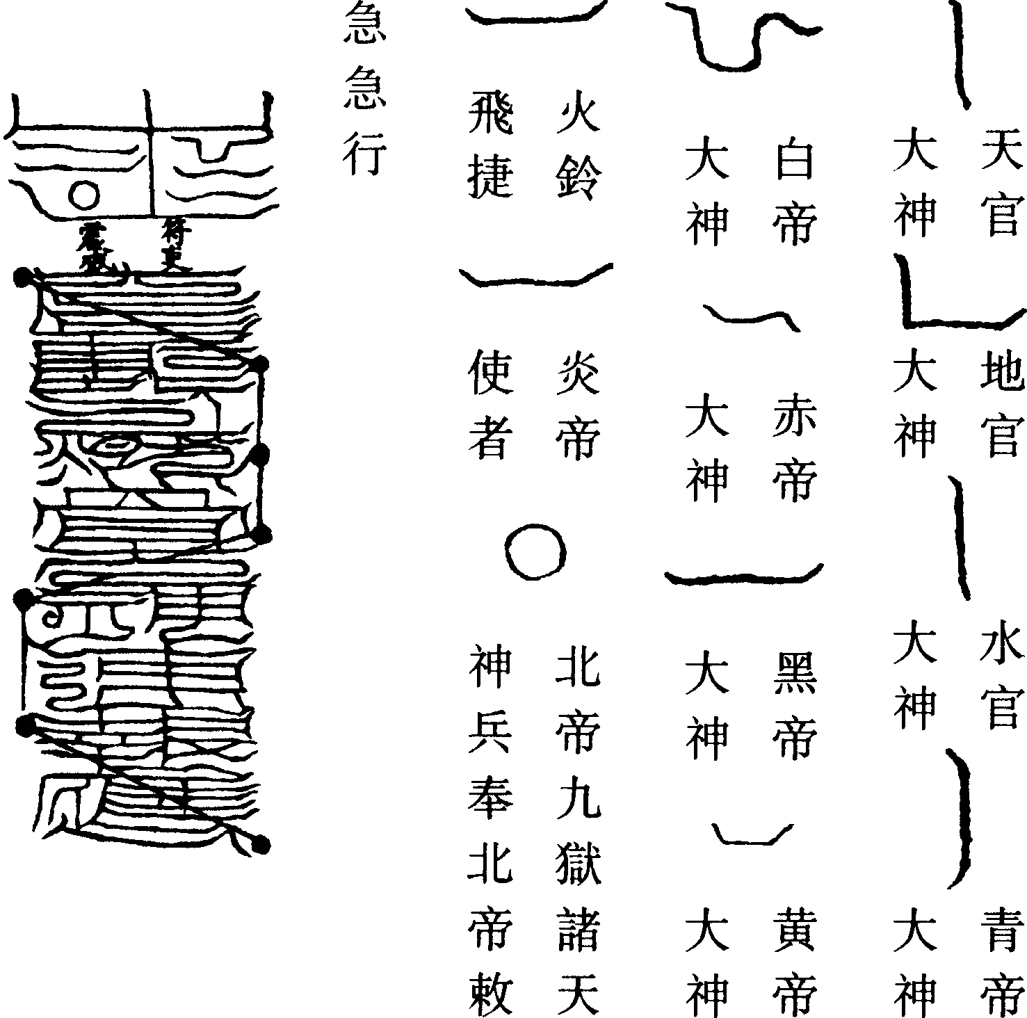 北斗然骨符