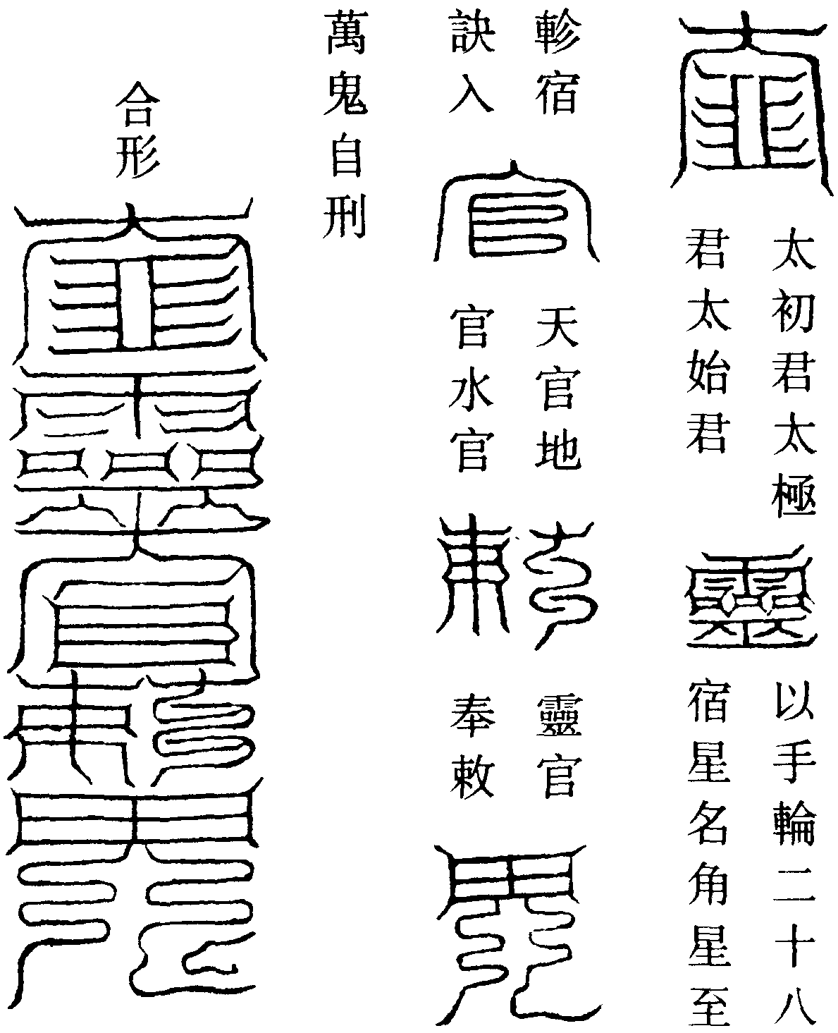 靈官急降現形符