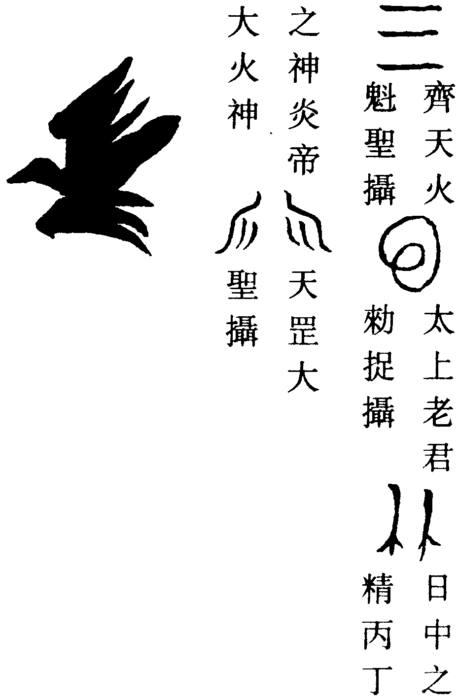 神化火鵶符