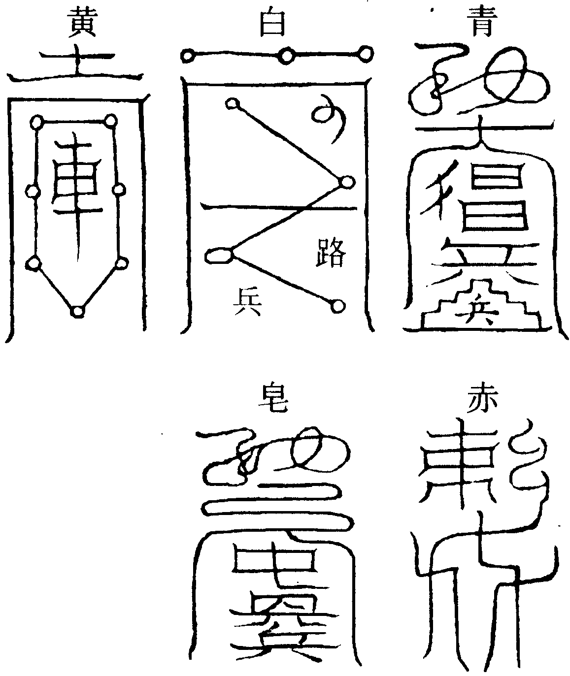 五方雷符