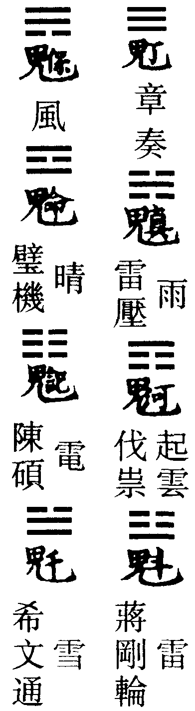 祈禱八字檄法